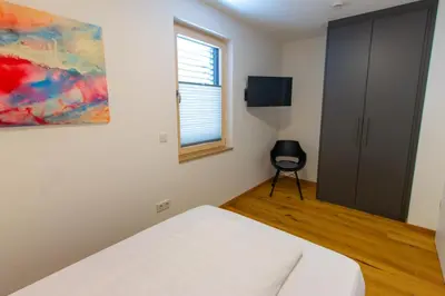 Ein Bett oder Betten in einem Zimmer der Unterkunft Moselhaus Krieger