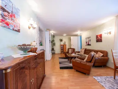 Ein Sitzbereich in der Unterkunft Moselle Vineyard Escape