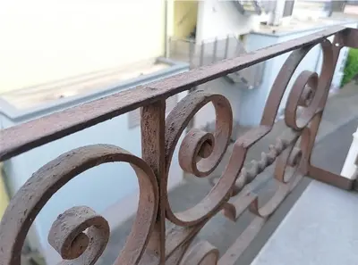 Ein Balkon oder eine Terrasse in der Unterkunft Ferienwohnungen am Holzmarkt, am Rande der Altstadt
