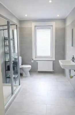 Ein Badezimmer in der Unterkunft Ferienwohnungen am Holzmarkt, am Rande der Altstadt