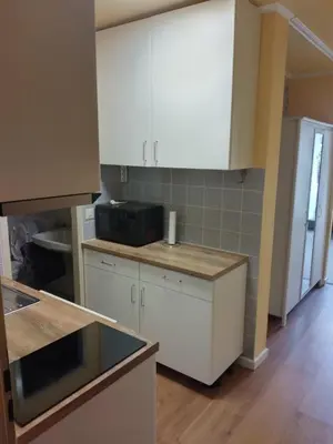 Küche/Küchenzeile in der Unterkunft Kati Appartement