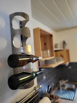 Küche/Küchenzeile in der Unterkunft Ferienhaus Ehrbachklamm