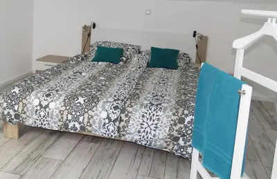 Ein Bett oder Betten in einem Zimmer der Unterkunft Appartements Im Sonnenberg