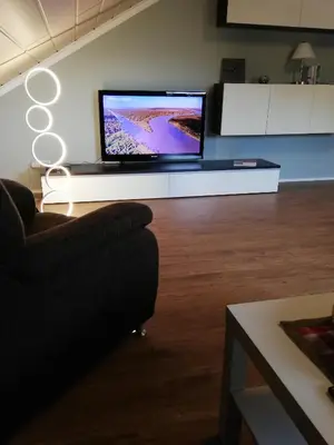 TV/Unterhaltungsangebot in der Unterkunft Am Lindenbaum, Ferienwohnung in Siebenbach am Nürburgring