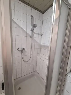 Ein Badezimmer in der Unterkunft Ferienwohnung Rosenberg