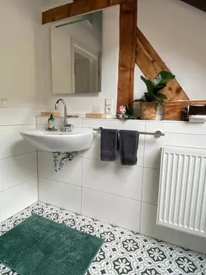 Ein Badezimmer in der Unterkunft Apartment Cochemer Kaffeerösterei