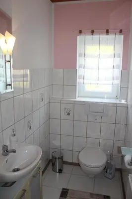 Ein Badezimmer in der Unterkunft Studio Blick ins Tal