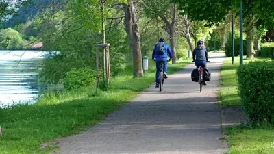 Naturlandschaft in der Nähe der Ferienwohnung