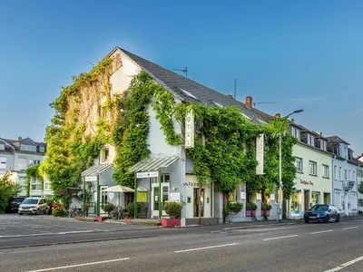 Das Gebäude in dem sich das Hotel befindet