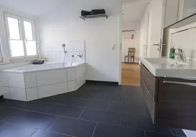 Ein Badezimmer in der Unterkunft Residenz Kirchberg
