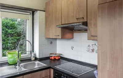 Küche/Küchenzeile in der Unterkunft Ferienhaus Schöne Aussicht