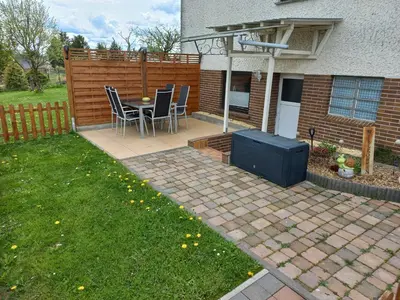 Ein Garten an der Unterkunft Ferienwohnung BeLa, Nähe Nürburgring