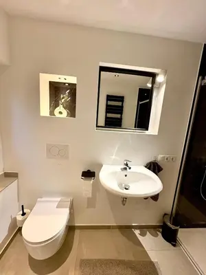 Ein Badezimmer in der Unterkunft Dein Haus am Rhein