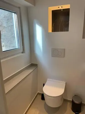 Ein Badezimmer in der Unterkunft Dein Haus am Rhein