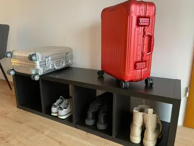 Küche/Küchenzeile in der Unterkunft Ferienhaus Rheinnähe