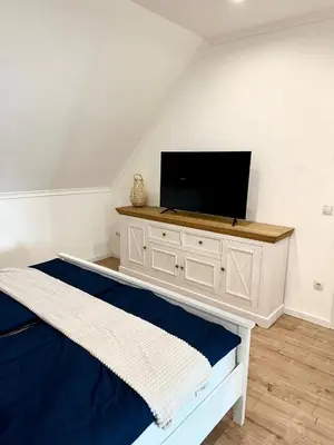 TV/Unterhaltungsangebot in der Unterkunft Stadthaus Apartment Bachperle