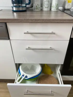 Küche/Küchenzeile in der Unterkunft PnT home-stilvolles Apartment