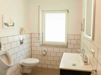 Ein Badezimmer in der Unterkunft Ferienhaus Maring