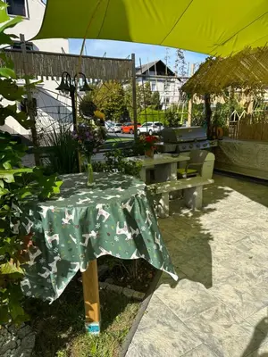 Ein Garten an der Unterkunft Diamanthaus deluxe 7 Koblenz