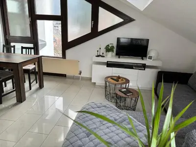 TV/Unterhaltungsangebot in der Unterkunft Ferienwohnung an der Mosel