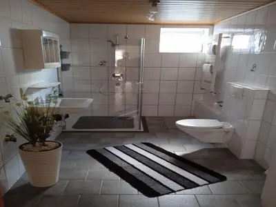 Ein Badezimmer in der Unterkunft Tranquil Getaway in Scenic Roes