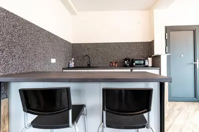 Küche/Küchenzeile in der Unterkunft Gemütliches Apartment in Neuwied