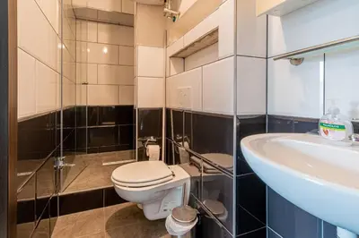 Ein Badezimmer in der Unterkunft Gemütliches Apartment in Neuwied
