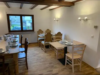 Ein Sitzbereich in der Unterkunft B&B Malú am Ring