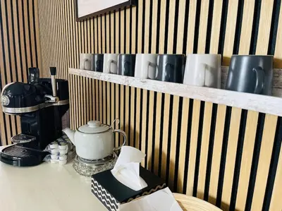 Kaffee-/Teezubehör in der Unterkunft Ferienwohnung Sofie