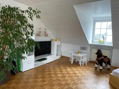 TV/Unterhaltungsangebot in der Unterkunft Ferienwohnung WERTevoll