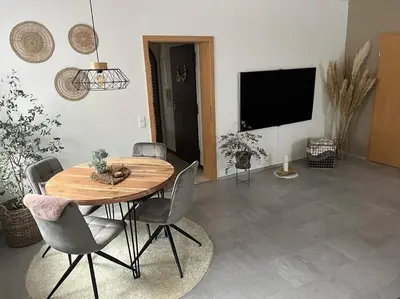 TV/Unterhaltungsangebot in der Unterkunft 2-Zimmer Wohnung 80qm bis 4Pers.