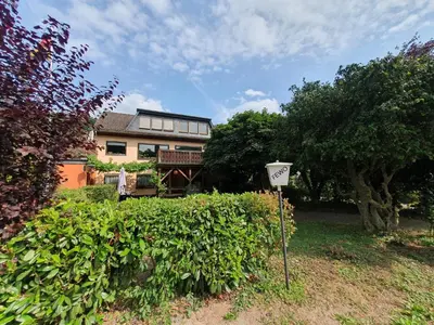 Ein Garten an der Unterkunft Ferienwohnung Moselglück