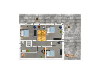 Grundriss der Unterkunft Modern Oasis HotTub, View, Gym