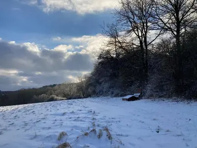 Ferienwohnung Am Hochkelberg im Winter