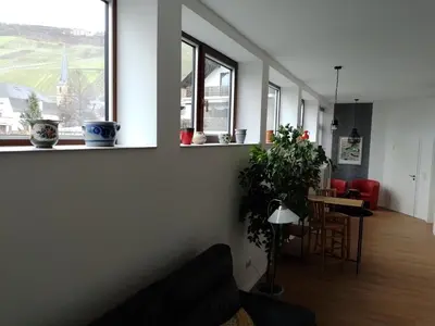 Ein Sitzbereich in der Unterkunft FeWo Dolium Bernkastel-Kues Graach