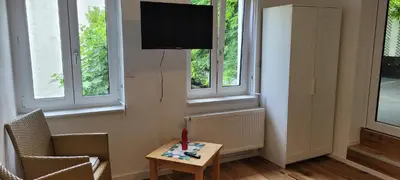 TV/Unterhaltungsangebot in der Unterkunft Ferienwohnung mit großer Terrasse