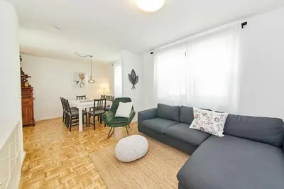 Ein Sitzbereich in der Unterkunft NEU!!! Moselbleibe Ferienhaus 1903