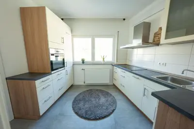 Küche/Küchenzeile in der Unterkunft Ferienhaus Sonni