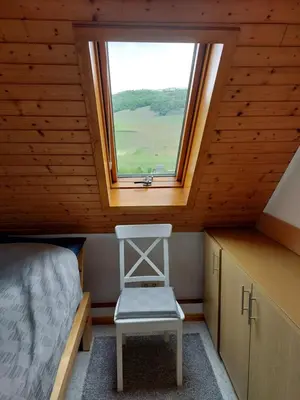 Grundriss der Unterkunft Dachgeschosswohnung mit Burgblick in Kues