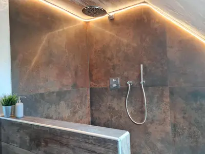 Ein Badezimmer in der Unterkunft Western Cottage Hocheifel