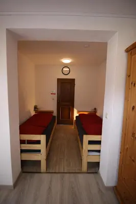 Ein Bett oder Betten in einem Zimmer der Unterkunft Komfort Ferienwohnung FEWO 74-3
