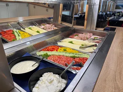 Essen im Hotel oder in der Nähe